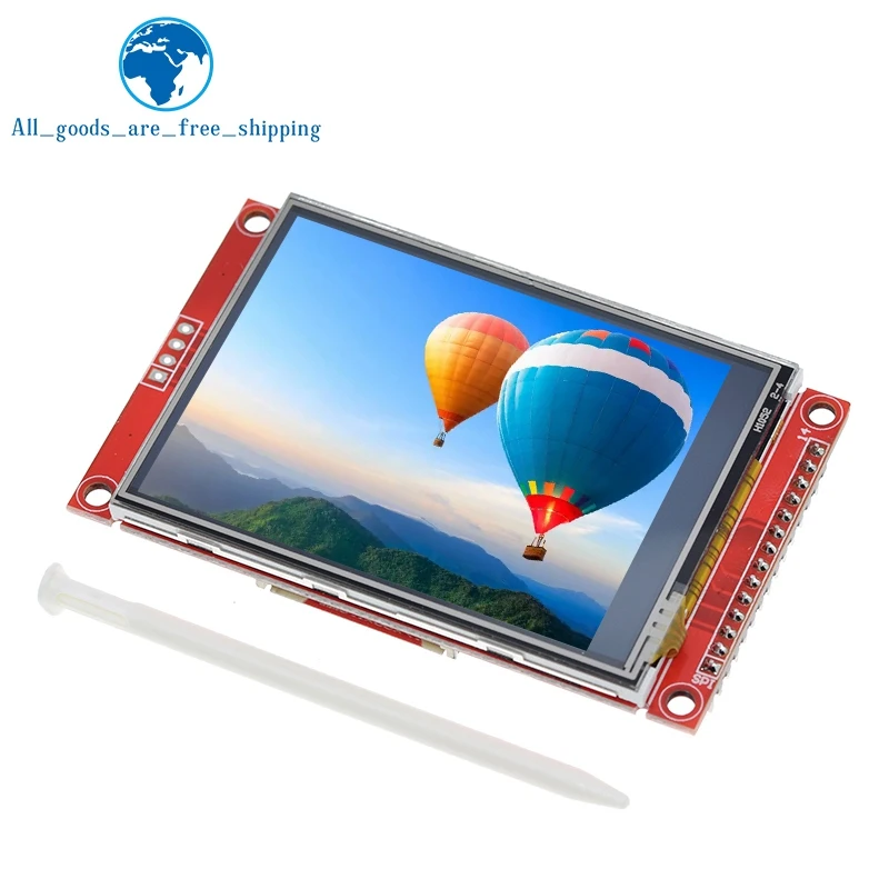 TZT 240x320 2,8" SPI TFT LCD Touch Panel Serielles Portmodul ILI9341 – Bild 3