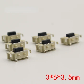 SMT 3X 6X 3,5 MM Taktile Takt Push Button Micro Schalter Momentary (100 Stück)
