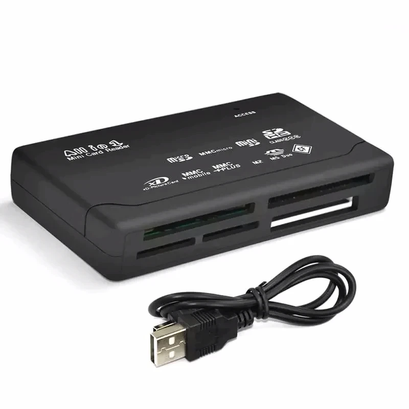 USB 2.0 All-in-One-Mini-Speicherkartenleser, multifunktionaler – Bild 6