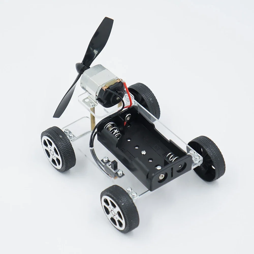 DIY Wind Power Auto Elektronische Kit Technologie Wissenschaft – Bild 2