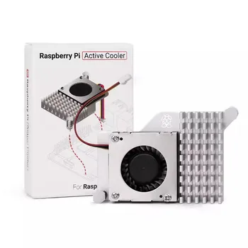 Raspberry Pi 5. Gehäuse mit Lüfter für RPI 5. Aluminiumgehäuse