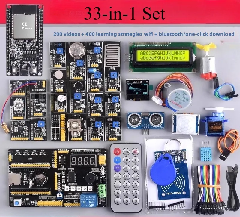 ESP32 IoT-Entwicklungskit (3 Versionen) - Lasersensor +20+ Sensoren | WiFi Bluetooth kompatibel