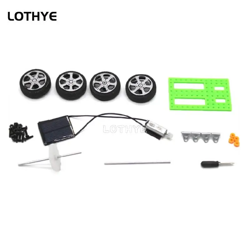 DIY Solar Auto Mini Powered Car Kit Kinder Gadgets Hobby Spaß Kinder – Bild 2