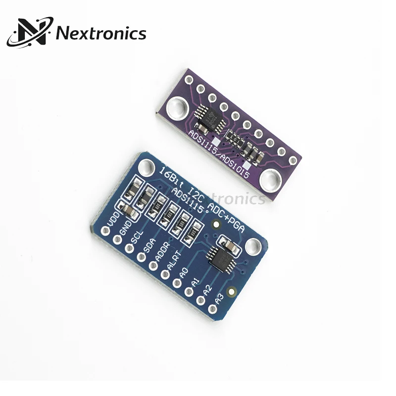 ADS1115 16 Bit I2C ADC 4-Kanal-Analog-zu-Digital-Wandlermodul PGA – Bild 3
