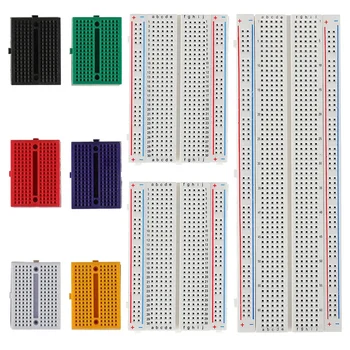 Steckbrett-Set Prototyp-Board 830 400 170 Pin Lötfreies Board-Kit für Raspberry Pi und Arduino Projekte