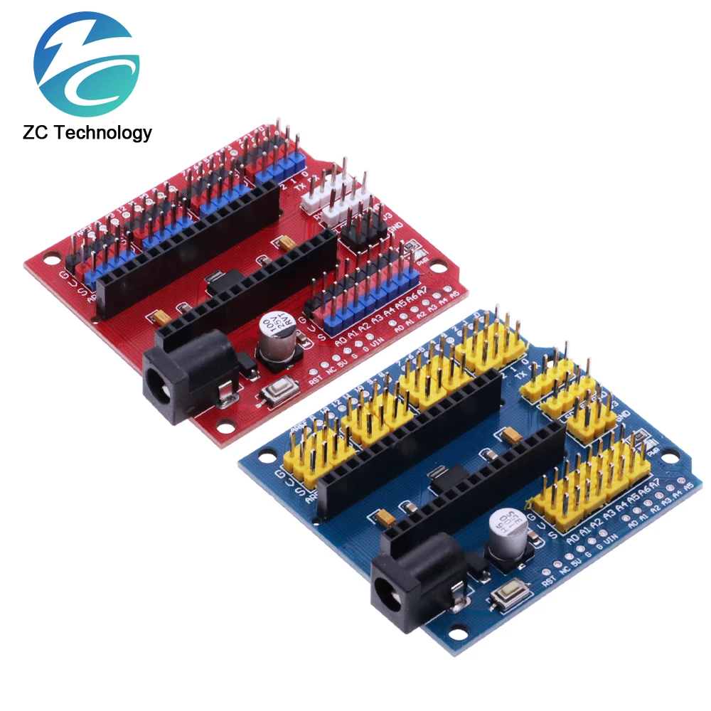 ATMEGA328P NANO IO Shield und UNO Mehrzweck-Erweiterungsplatine für Arduino Nano 3.0 CH340 CH340G