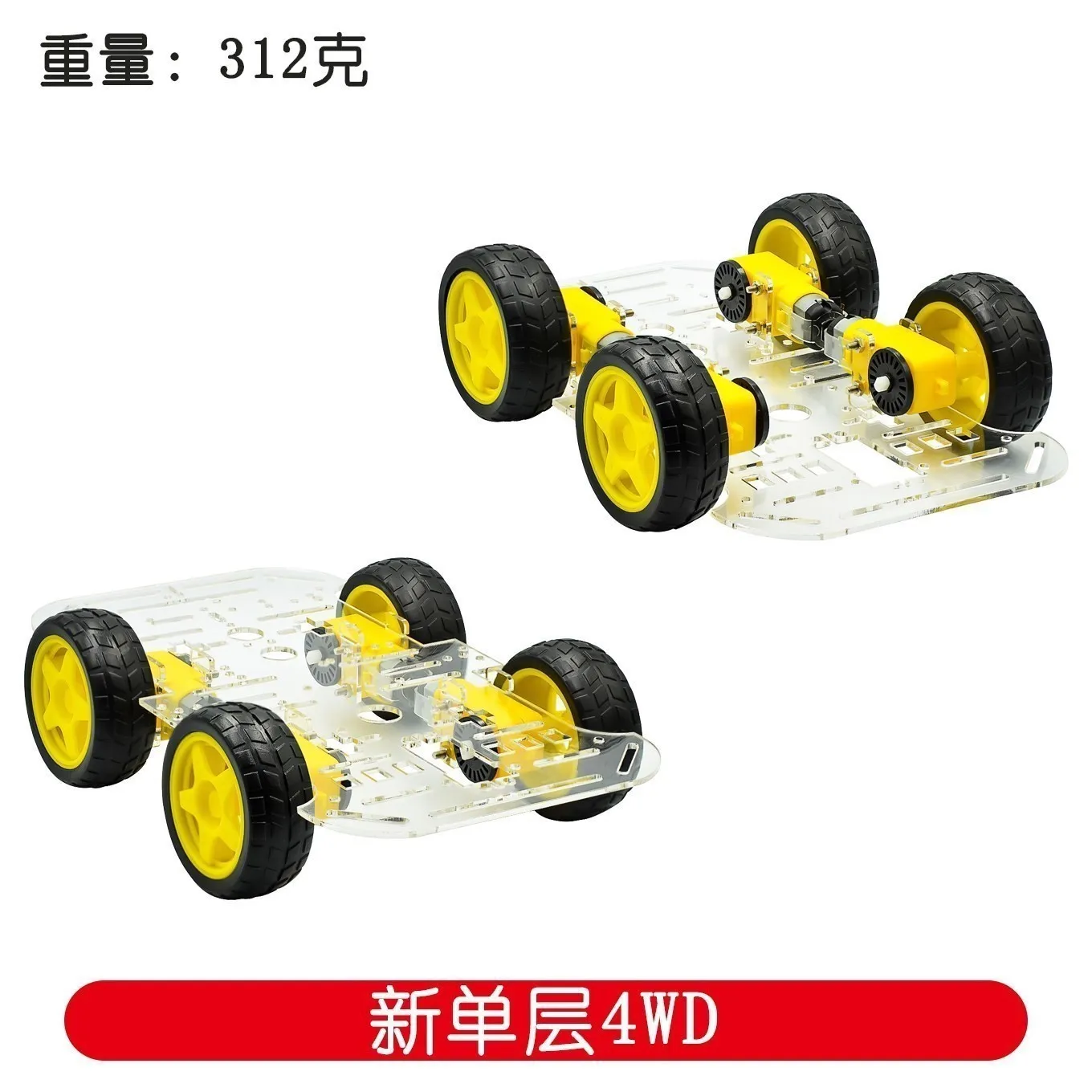 DIY Vermeidung tracking Motor Smart Roboter Auto Chassis Kit – Bild 5