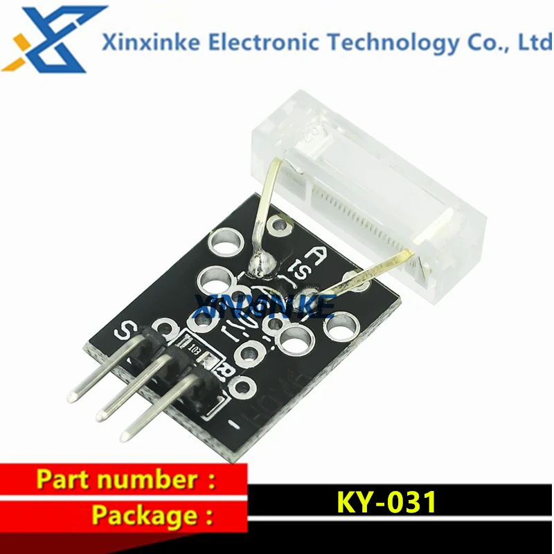 Klopfsensor Modul 3pin KY-031 Percussion Klopfen Klopfsensor Modul Diy Starter Kit KY031 (10 Stück)