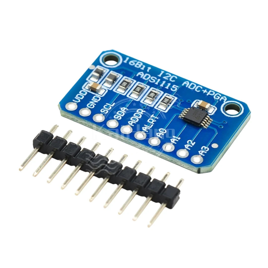 16 Bit I2C ADS1115 ADS1015 Modul ADC 4 Kanal mit Pro Gain Verstärker – Bild 2