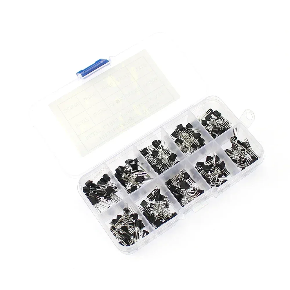 Transistor-Sortiment-Kit TO92 PNP/NPN A1015 BC327 BC337 C1815 S8850 – Bild 5