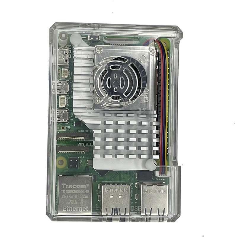 Raspberry Pi 5-Gehäuse, ABS-Spritzgussgehäuse, obere und untere – Bild 4