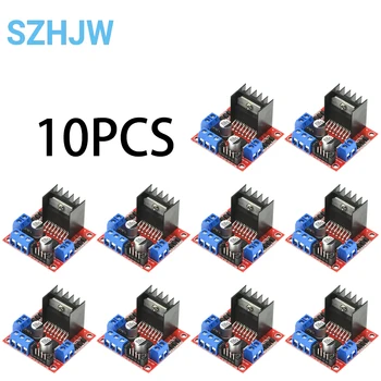 L298N Motortreibermodul - Dual H-Bridge DC und Schrittmotor-Controller für Arduino, Smart Car und Robotic