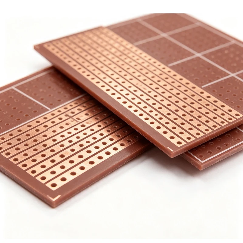 2,5x6,4cm Prototyp-Papier-Leiterplatte 2,54mm Lochabstand (10 Stück) – Bild 4
