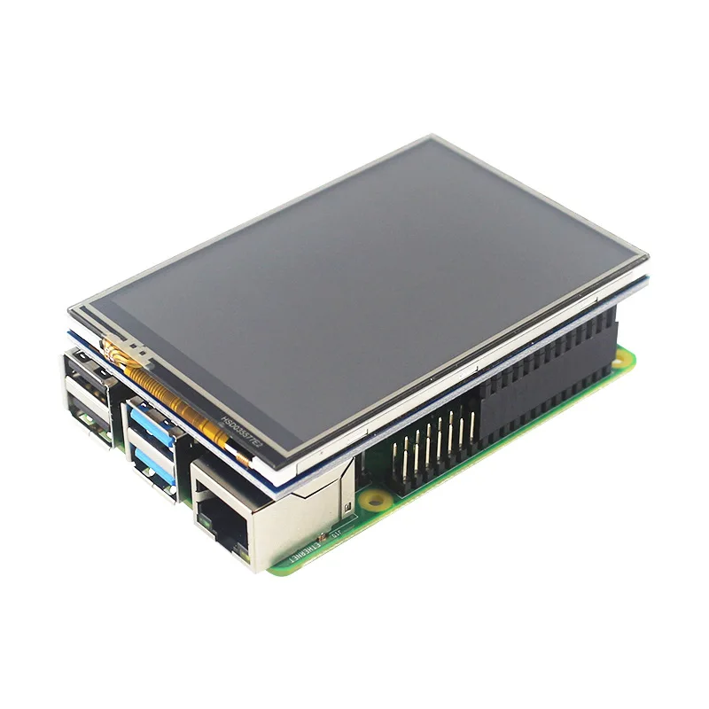 Raspberry Pi 5/4B/3B+ 3,5-Zoll-Touchscreen-Display - 60 Hz IPS-LCD – Bild 2