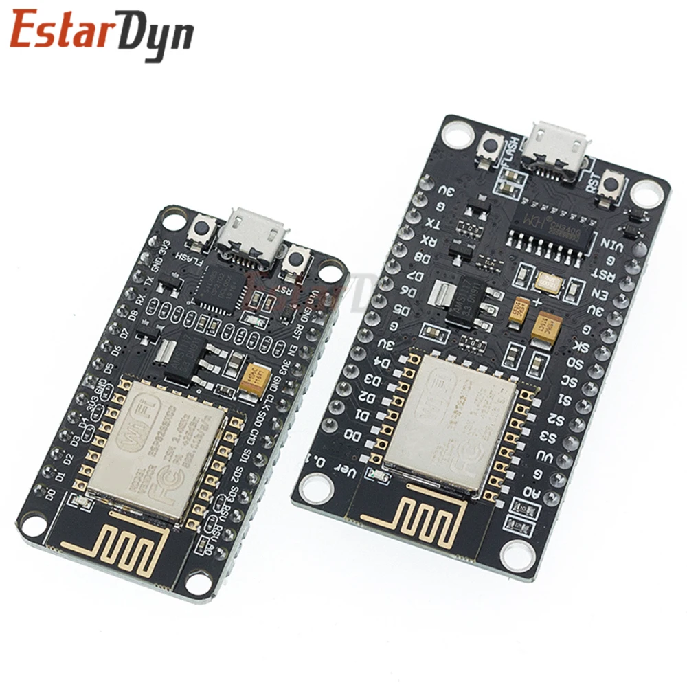Estardyn NodeMCU ESP8266 Entwicklungsboard V2/V3, ESP-12E CH340/CP2102 – Bild 4