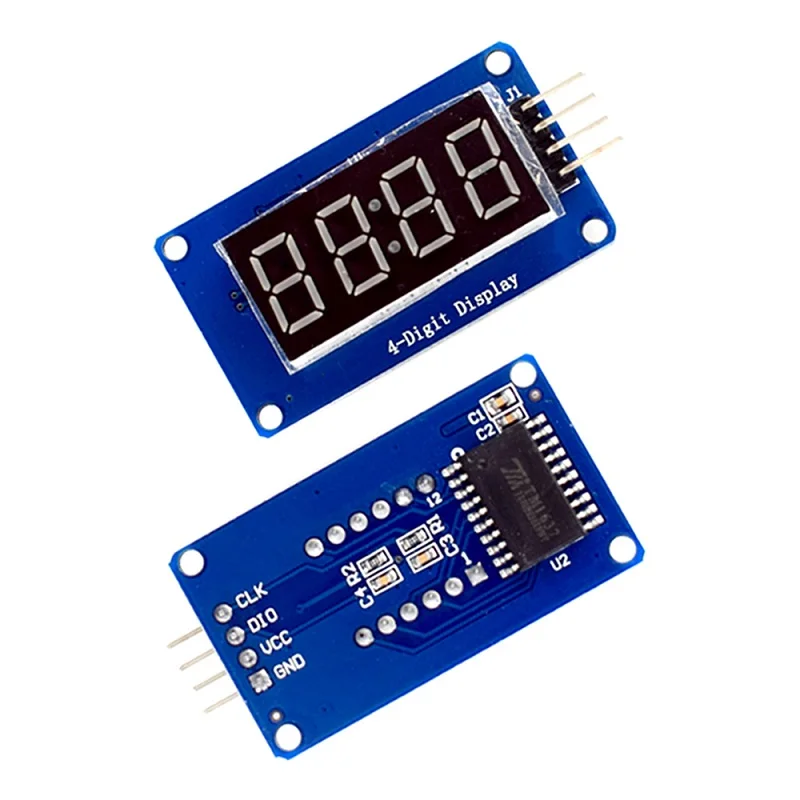 TM1637 LED-Anzeigemodul für Arduino, 7-Segment, 4-Bit, 0,36 Zoll, rote – Bild 5