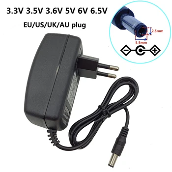 Universelles Netzteil 6,5V 3,6 Volt Transformator 3,3V 3,5V 3,6V AC DC 5V 6V 6,5V 3A Stromversorgung 6V