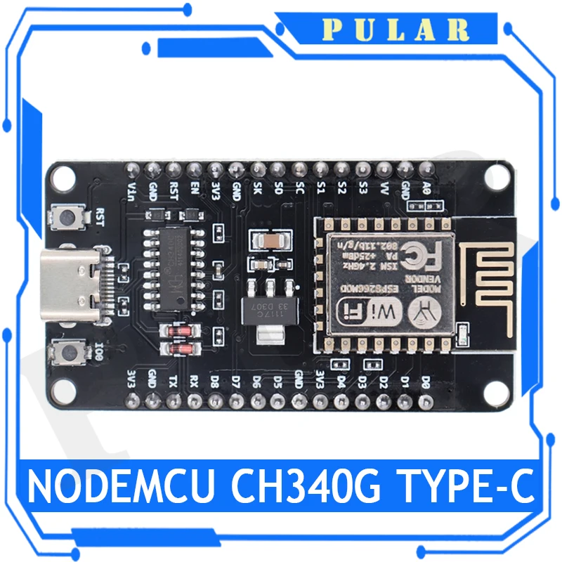 Plr drahtloses Modul ch340/cp2102 nodemcu v3 v2 lua wifi Internet der – Bild 2