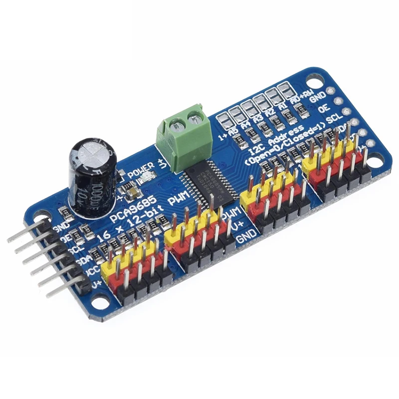 16-Channel 12-bit PWM Servo Driver - I2C interface - PCA9685 – Bild 4