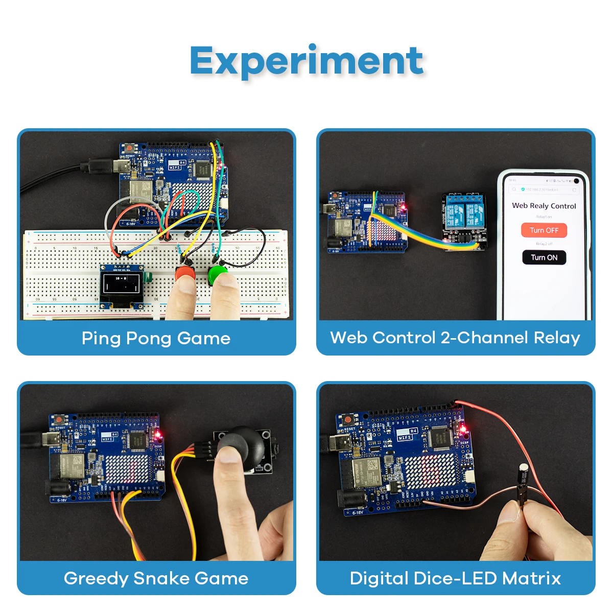 Komplettes Starter-Kit für Arduino R4 mit Tutorial, aktualisiertes – Bild 4