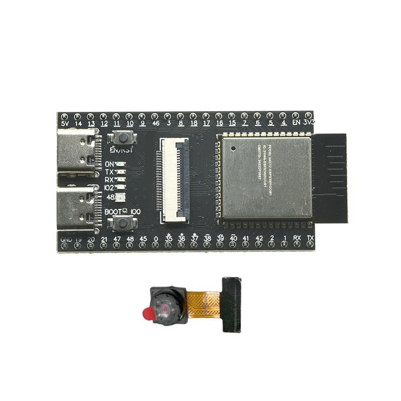 ESP32-S3 CAM Entwicklungsboard N16R8 16MB Flash 8MB PSRAM WiFi BLE OV2640 OV5640 Kameramodul Typ-C