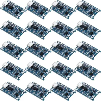 5V 1A 18650 Lithium-Batterie Lade Board TP4056 Lithium Lade Mini/Micro USB Typ C Lade modul (10 Stück)