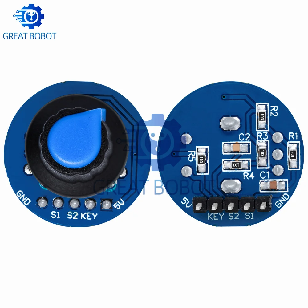 BS EC11 Drehgebermodul: Runder Audio-Potentiometerknopf für die – Bild 5