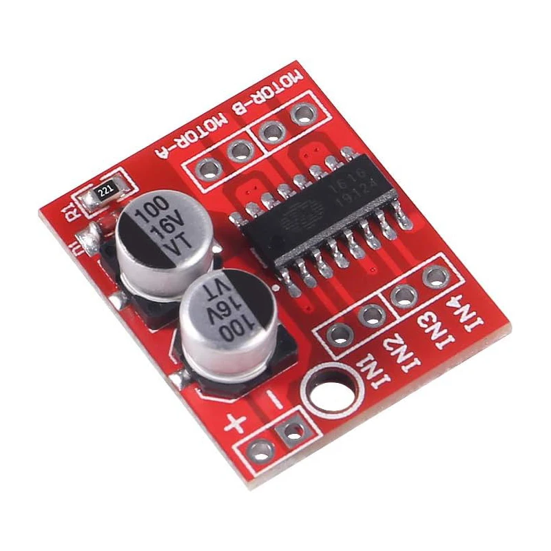 L298N Mini DC Motor Treiber Modul 1,5 A 2-Wege PWM (10 Stück) – Bild 3