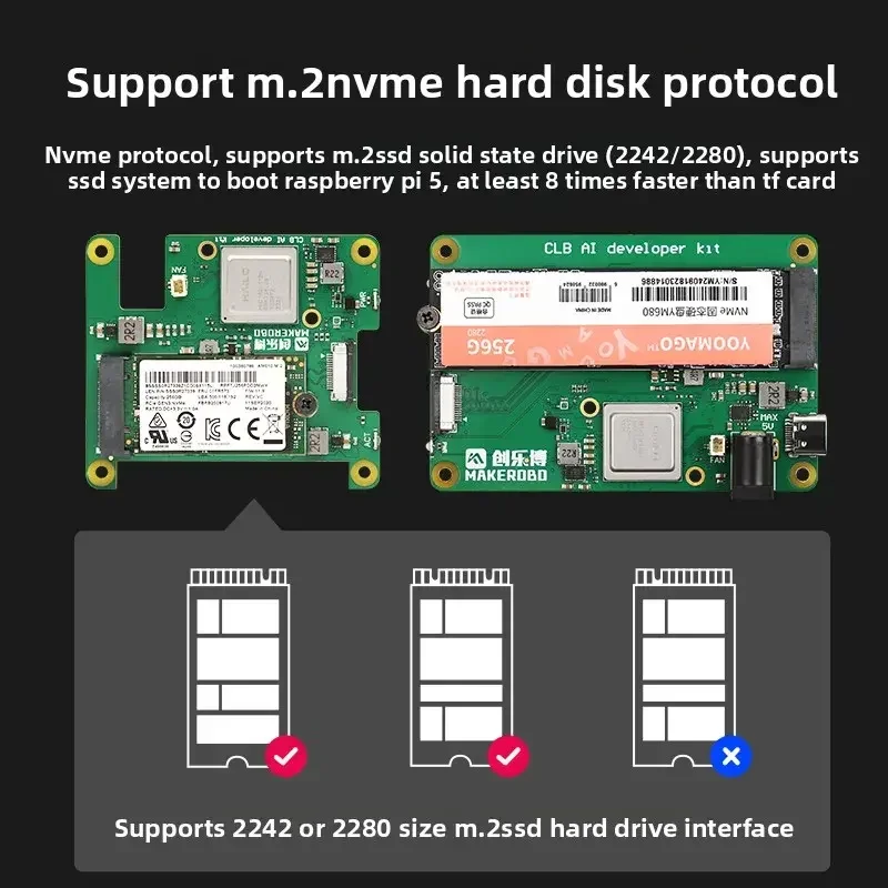 Raspberry Pi 5 Hailo-8 KI-Beschleuniger HAT 13 26 TOPS Intelligentes – Bild 5