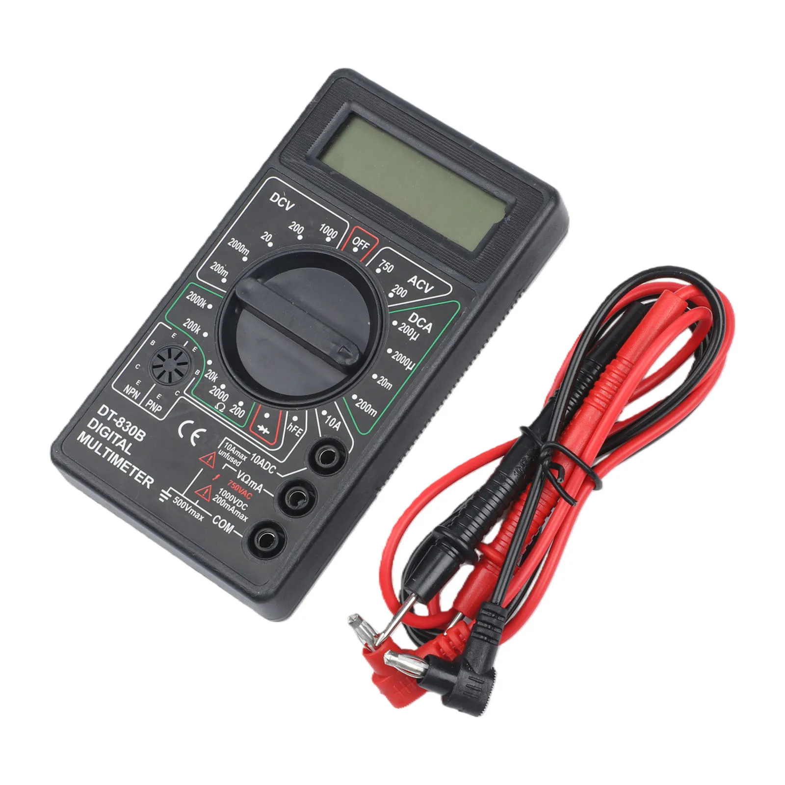 DT830B AC/DC LCD Digital-Multimeter zum Messen elektrischer Größen – Bild 6