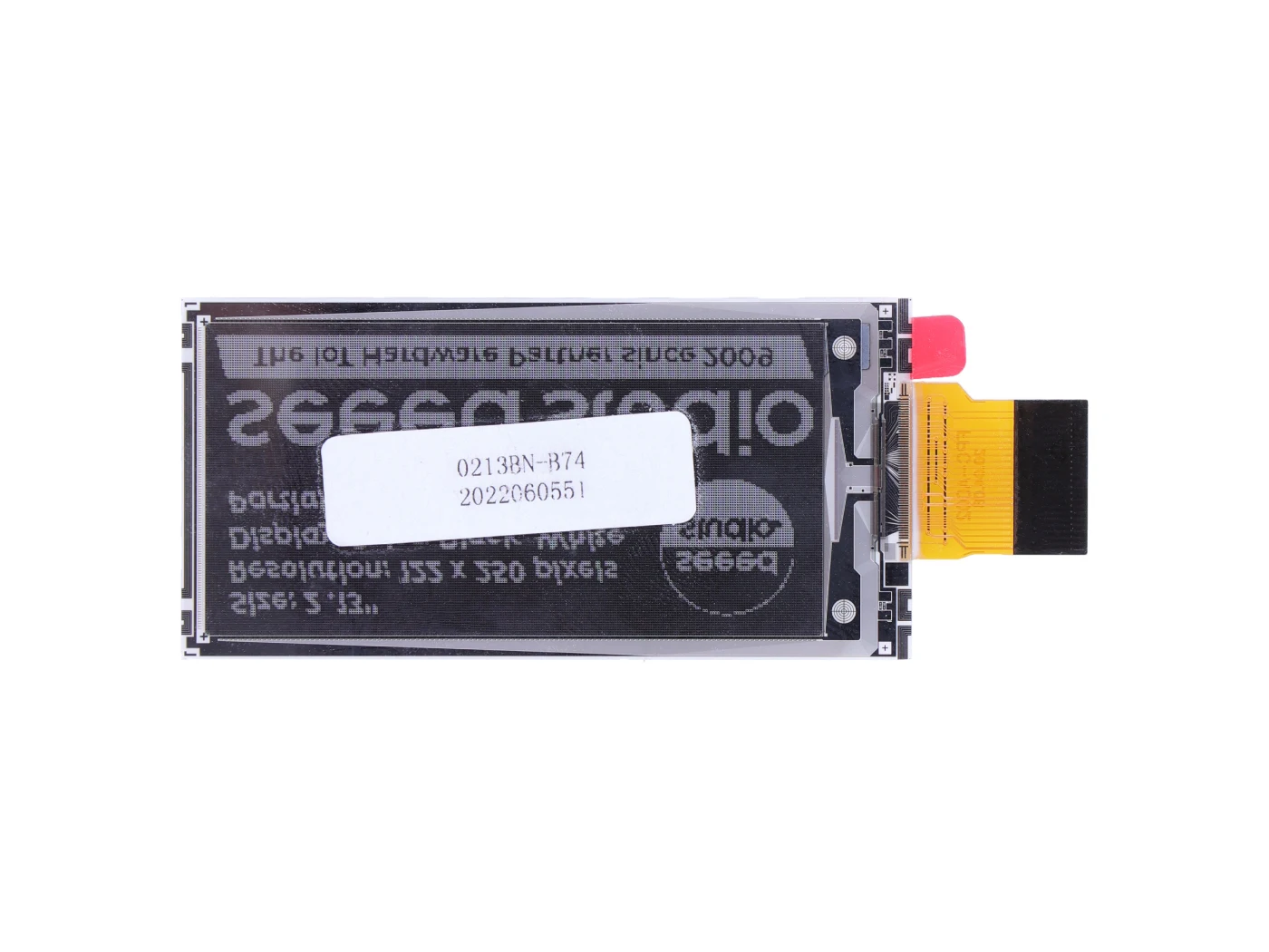 2,13 Zoll E-Paper-Display 122x250 Schwarz-Weiß E-Ink-Bildschirm – Bild 2