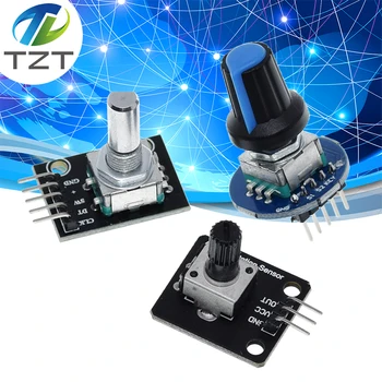 360-Grad-Drehgebermodul Drehpotentiometer Analoges Knopfmodul für Arduino KY-040 RV09 Drehgeber EC11