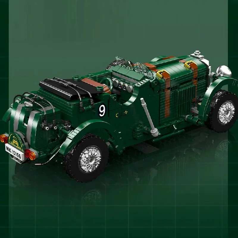Klemmbausteine Oldtimer-Bausteine, europäischer klassischer Rennwagen – Bild 3