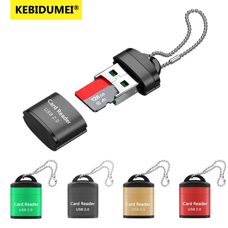 Mini USB Micro USB 2.0 Hochgeschwindigkeitsadapter SD/TF Speicherkartenleser für Computer Desktop Laptop