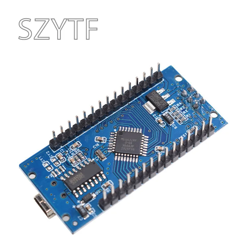 Nano V3.0 Atmega328P Ch340C mit integriertem 0,91-Zoll-Oled-Display – Bild 3