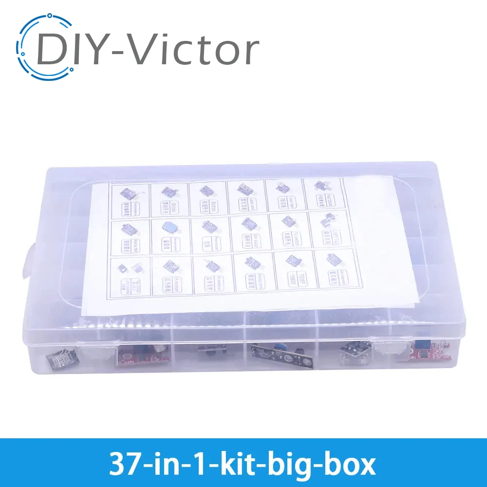 Arduino 45 in 1 Sensor module Starter Kit besser als 37 in1 Sensor Kit – Bild 2