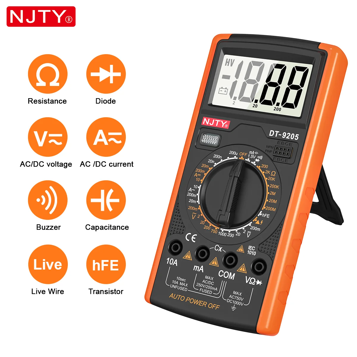 Digitales Multimeter, Handbuch, Professionelles Multimetro – Bild 2