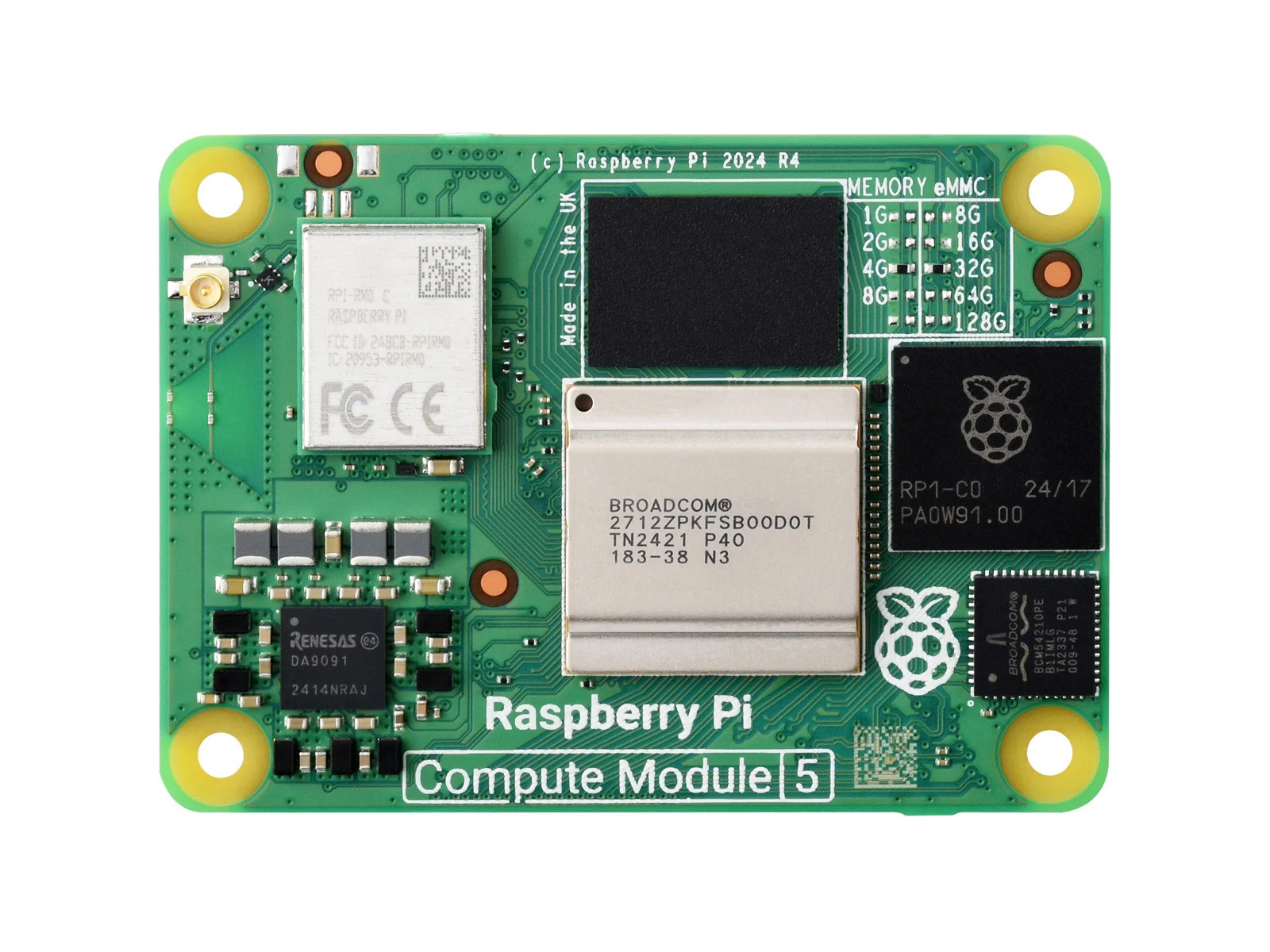 Raspberry Pi Compute Module 5. Hohe Geschwindigkeit, großer RAM – Bild 4