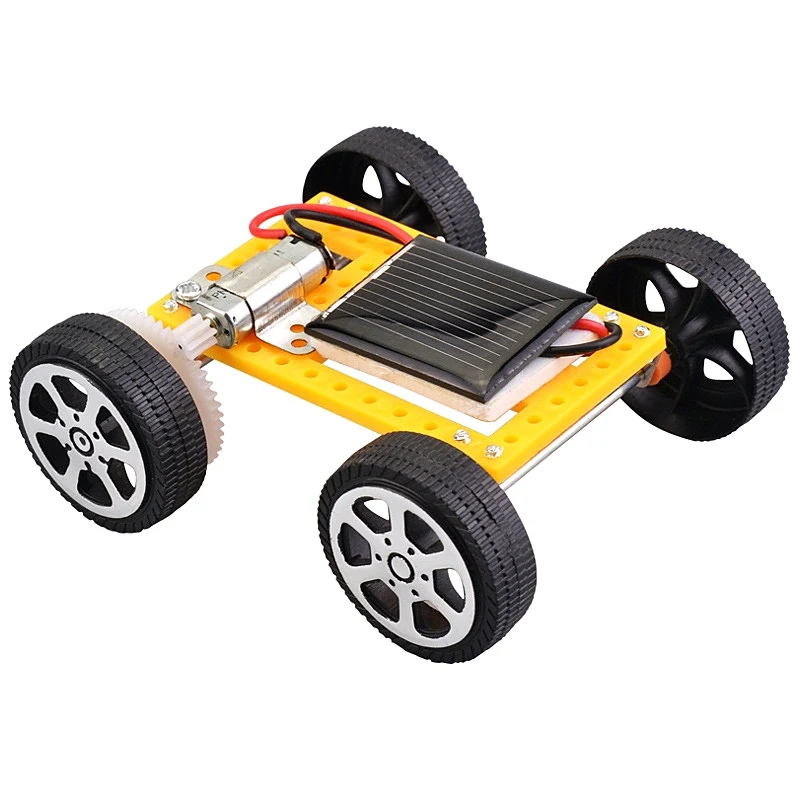 Solarauto-Spielzeug für Kinder, Mini-DIY-montiertes – Bild 5