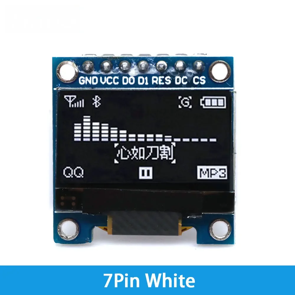SSD1306 0,96-Zoll-OLED-Bildschirmmodul - Dual-Interface I2C/SPI 128 x – Bild 5