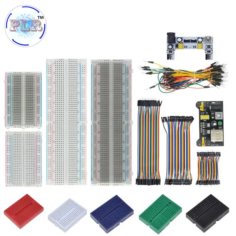 MB-102 MB102 Breadboard 400 830 Point Solderless PCB Bread Board Test Develop Dupont Line DIY für Arduino