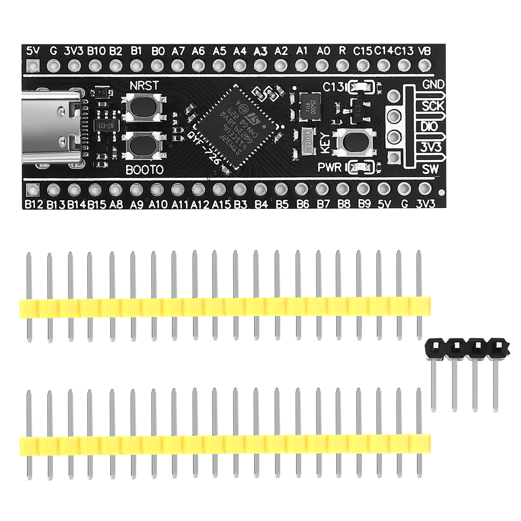 ✱ STM32F411 Entwicklungsboard, STM32F411CEU6 STM32F4 Lernboard – Bild 3