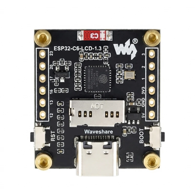 ESP32-C6 LCD-Entwicklungsplatine 1,3 Zoll Display 1,3 Zoll Bildschirm – Bild 5