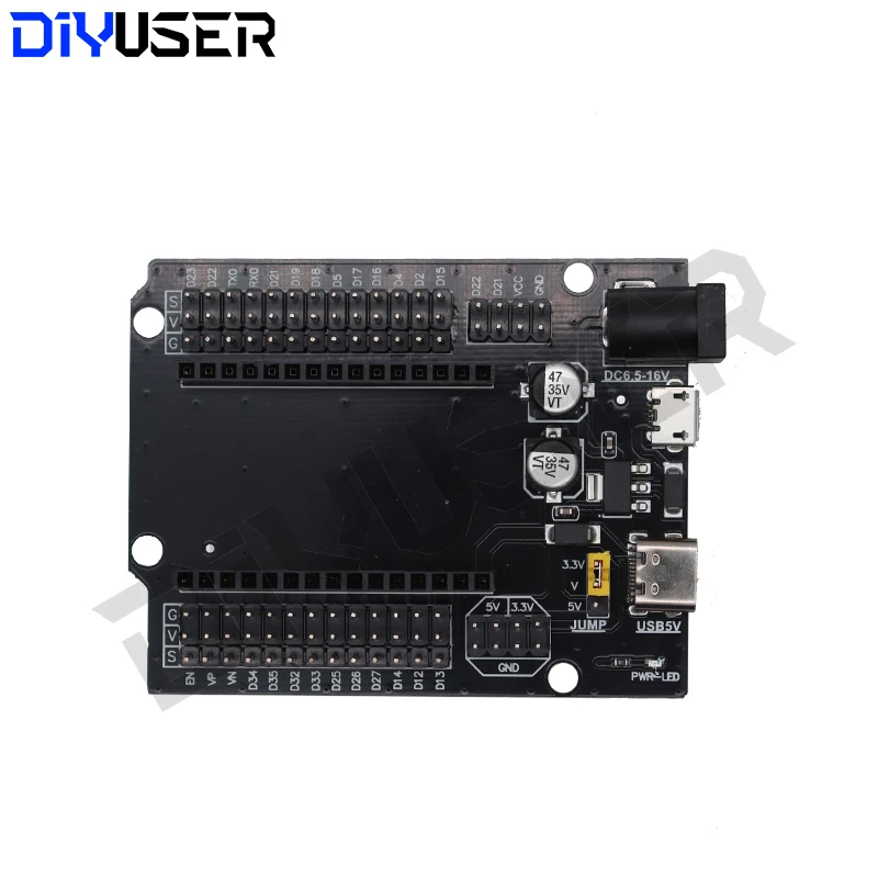 ESP32-Entwicklungsplatine TYPE-C USB CH340C WiFi + Bluetooth Ultra-Low – Bild 4