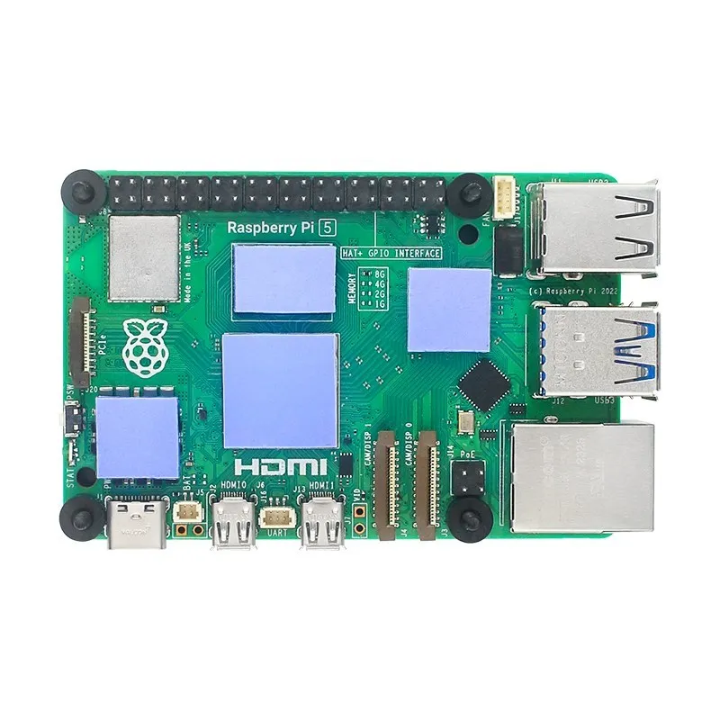 Raspberry Pi 5, Aluminiumgehäuse mit PWN-Lüfter, Silikon-Kühlkörper – Bild 5