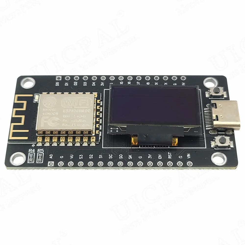 Esp8266 ESP-12F wifi modul mit 0,96 zoll oled display nodemcu internet – Bild 4