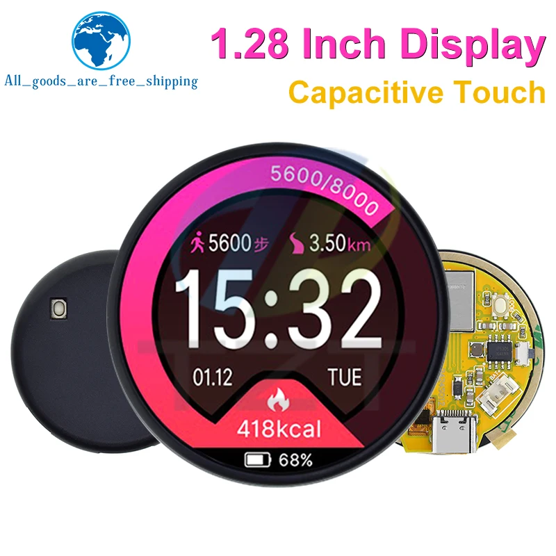 ESP32 LVGL für Arduino Development Board 1,28 Zoll 240*240 IPS Smart Display Bildschirm LCD TFT Modul WiFi