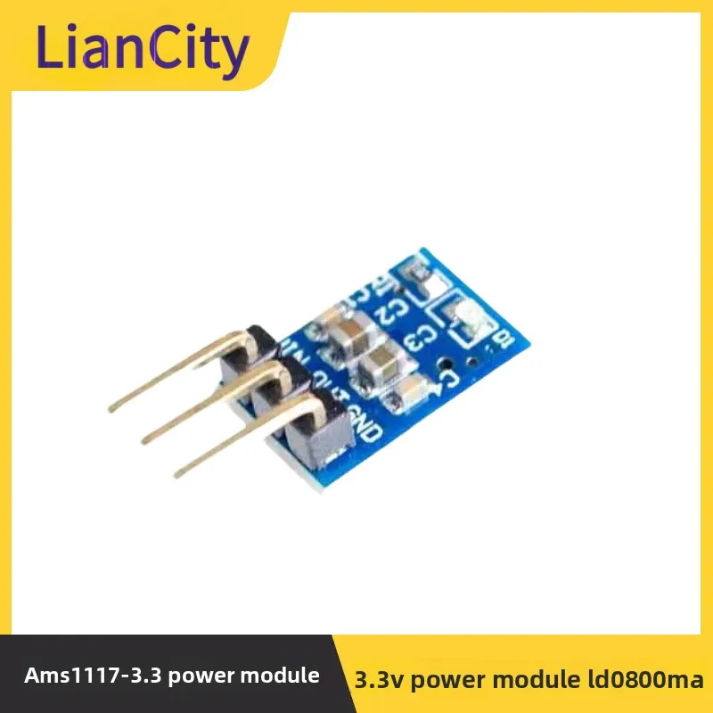 3,3V LDO-Leistungsmodul 800mA AMS1117-3.3 3-Fuß-Regler