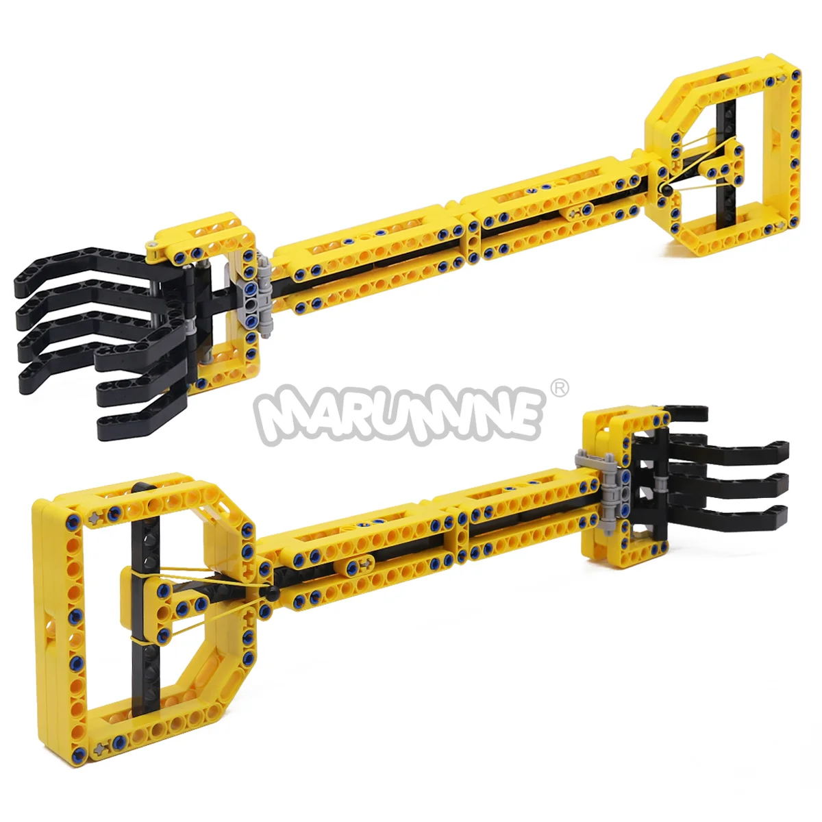 MARUMINE 128-teiliges Roboterarm MOC Baustein-Set Programmierbare – Bild 2
