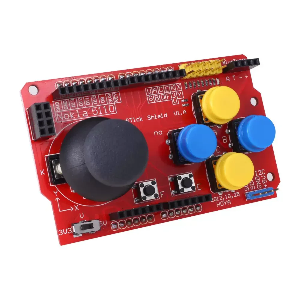 Smart Electronics Integrated Circuit Joystick Shield V1.2 für Arduino – Bild 3